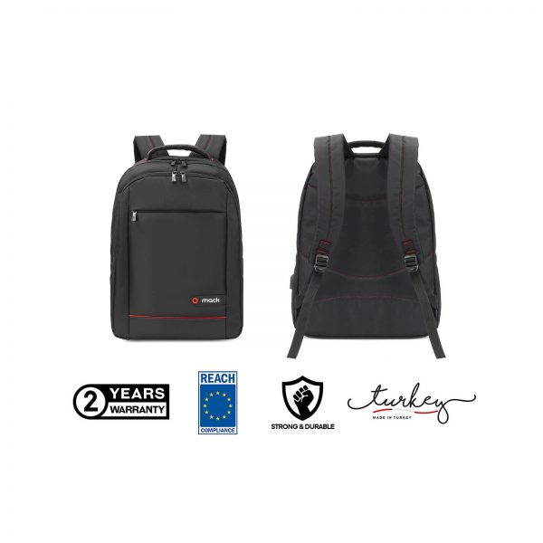 Mack MCC-007 17.3 Office Notebook Çantası Siyah - Görsel 7