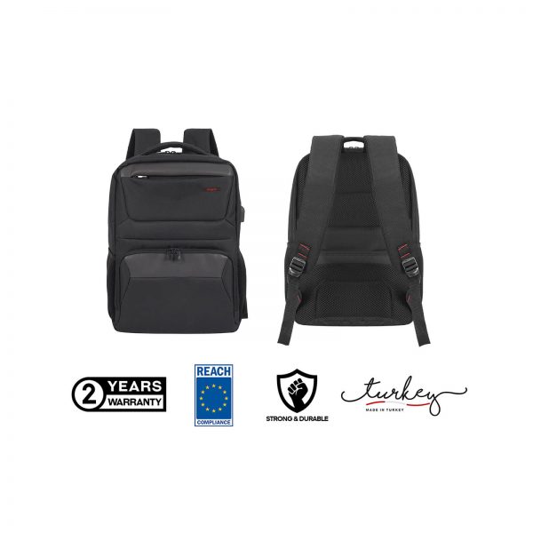 Mack MCC-805 15.6 Business X Notebook Çantası Siyah - Görsel 8